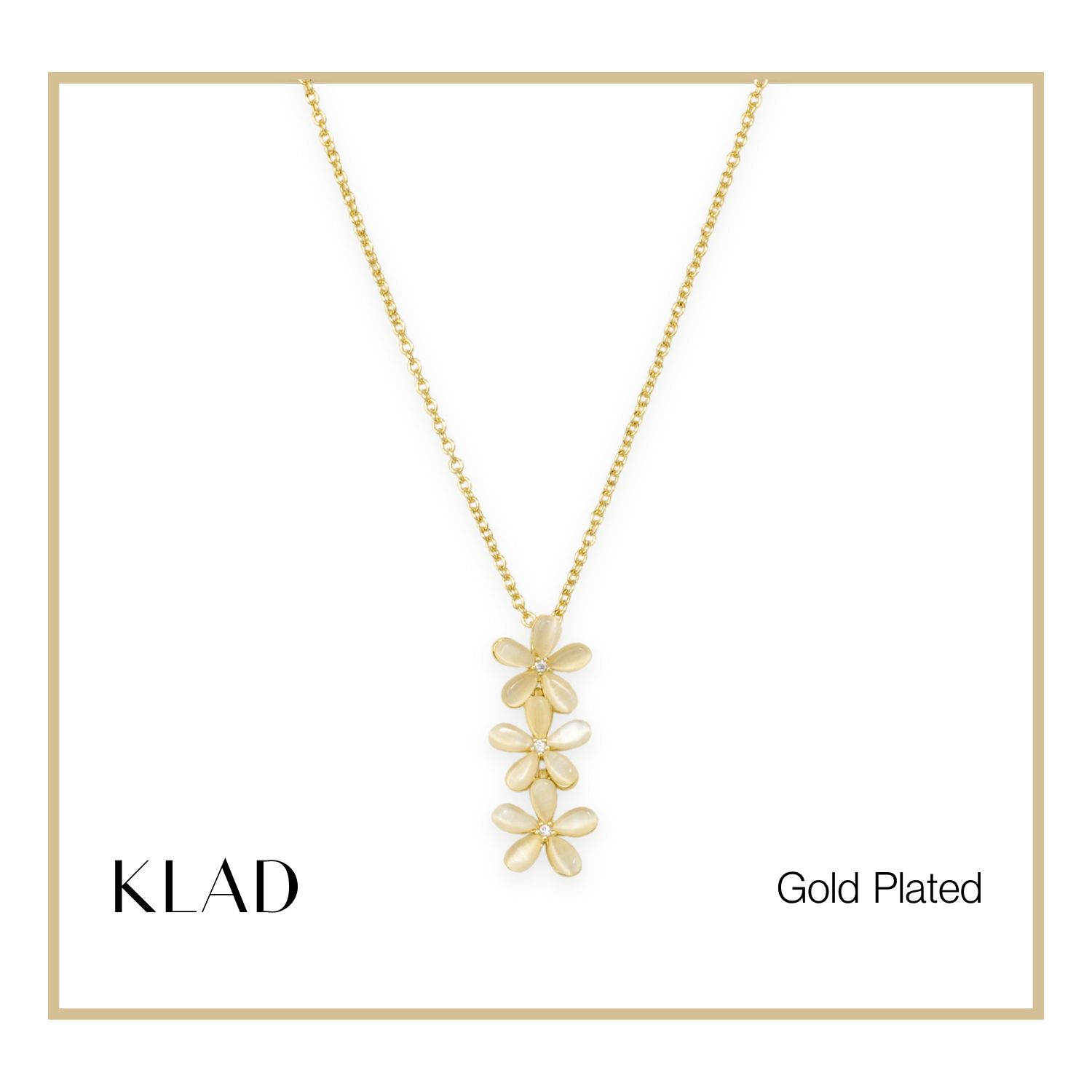 Crianna Jewelry Set in Gold
