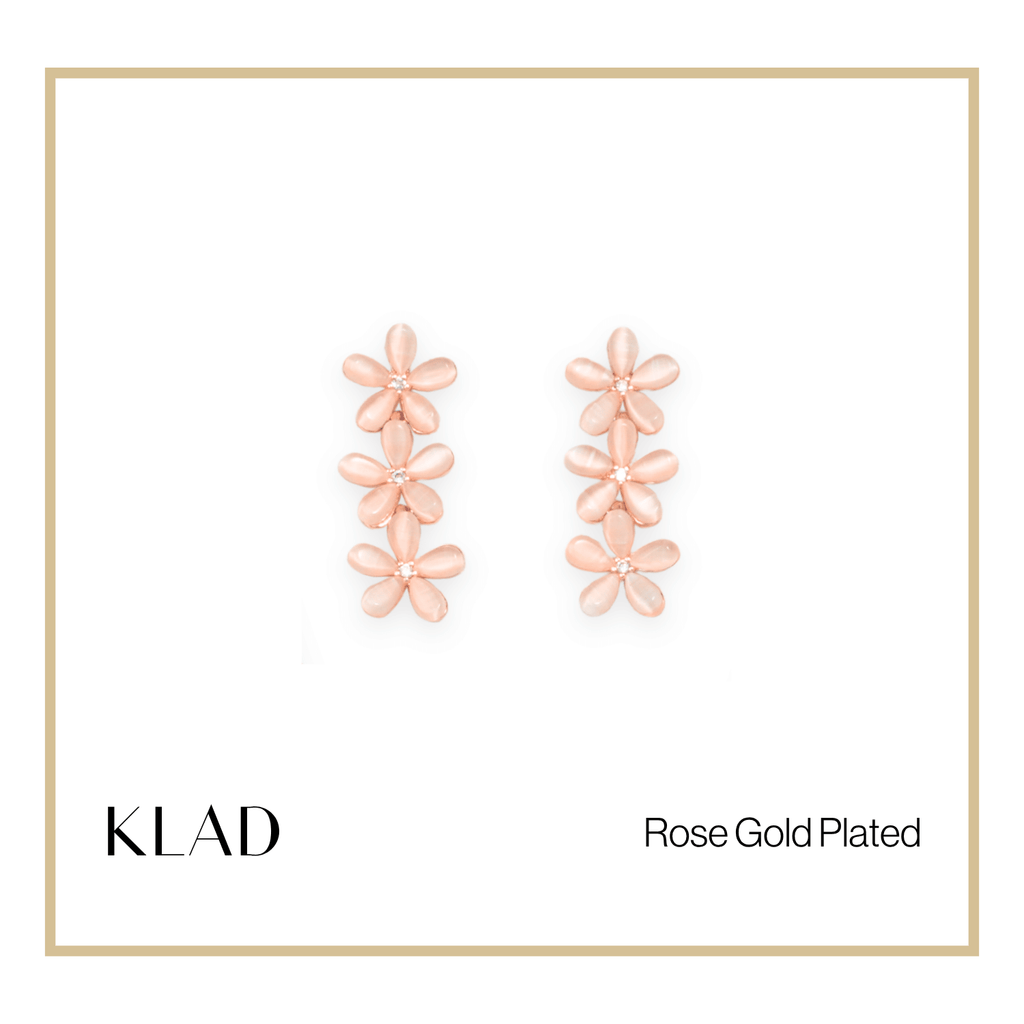 Crianna Jewelry Set in Rose Gold