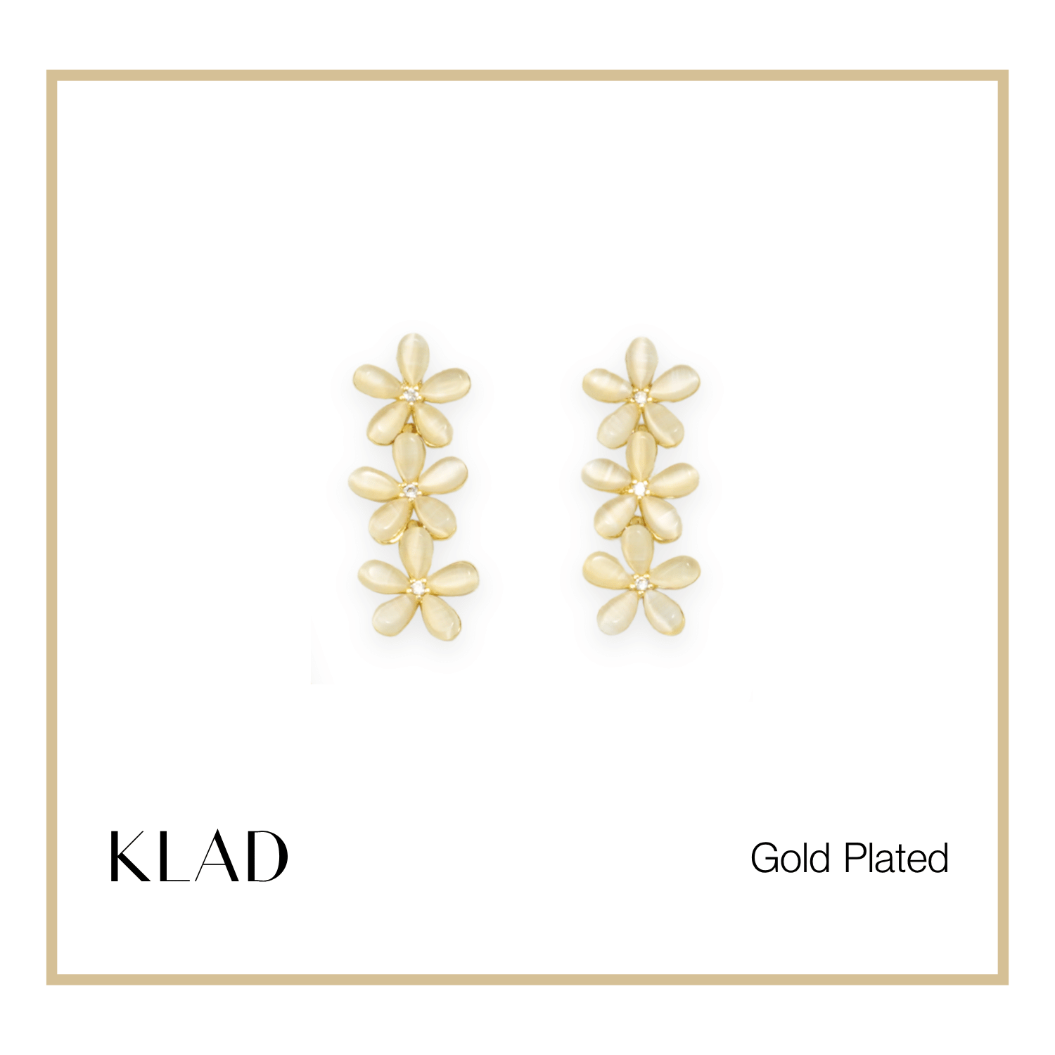 Crianna Jewelry Set in Gold