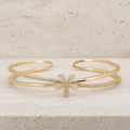 Cynia Bangle in Gold