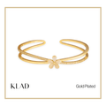 Cynia Bangle in Gold