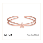Cynia Bangle in Rose Gold