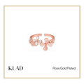 Czian Ring in Rose Gold