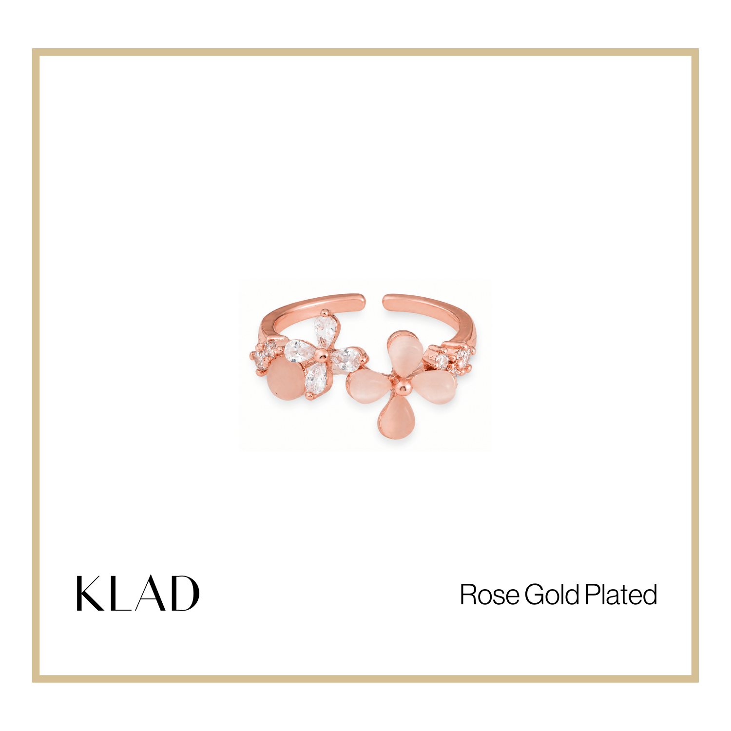 Czian Ring in Rose Gold
