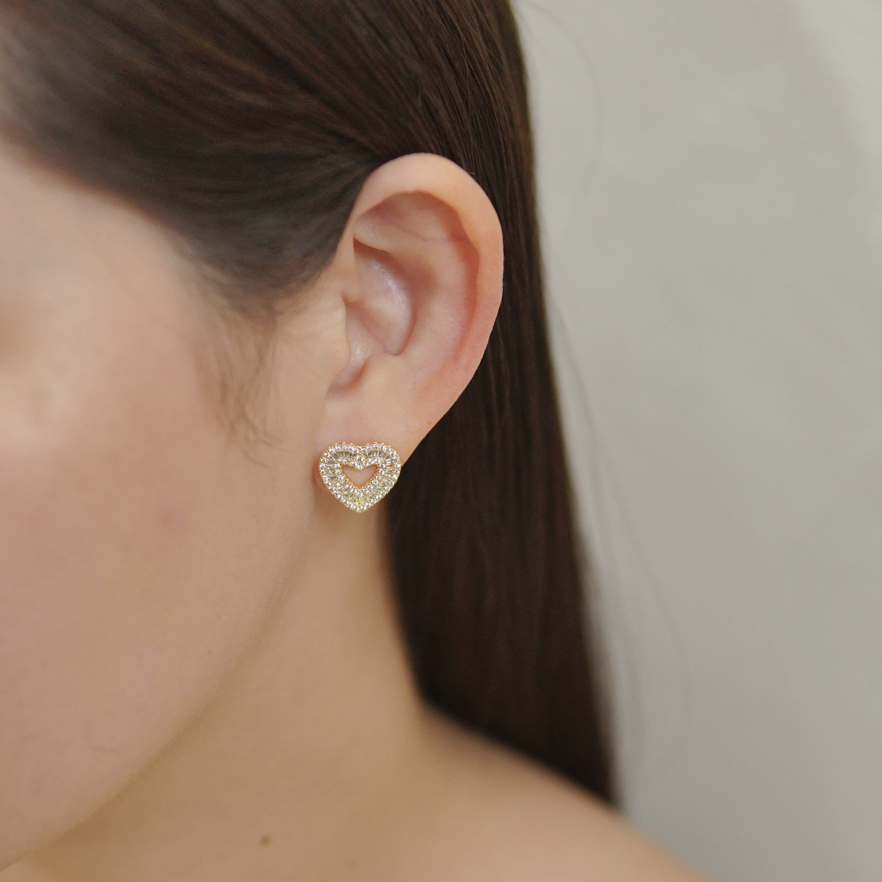Czarina Studs in Gold