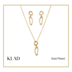 Dazia Jewelry Set in Gold