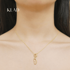 Dazia Jewelry Set in Gold