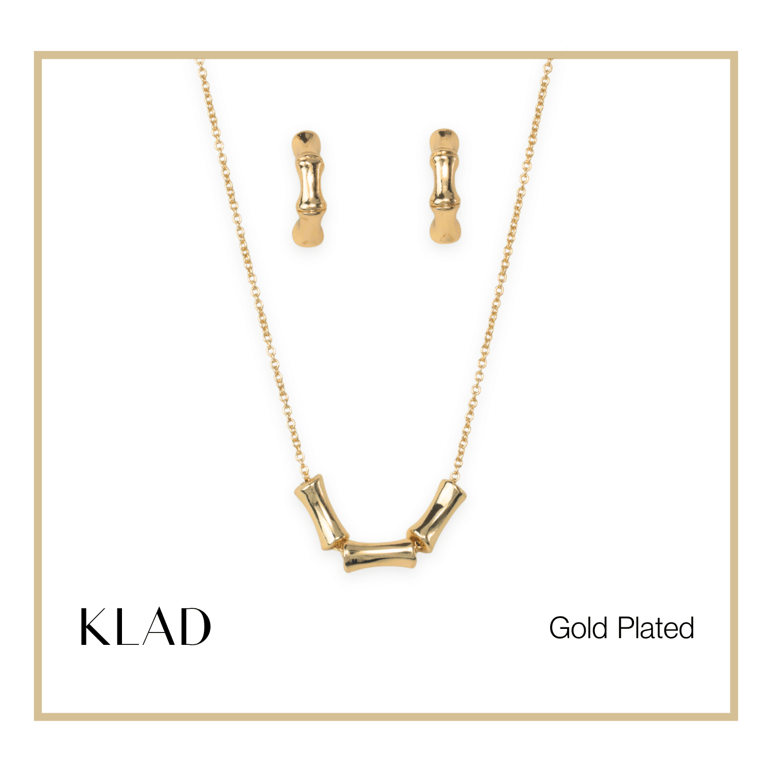 Develle Jewelry Set in Gold