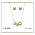 Devina Jewelry Set in Gold