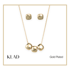 Devina Jewelry Set in Gold