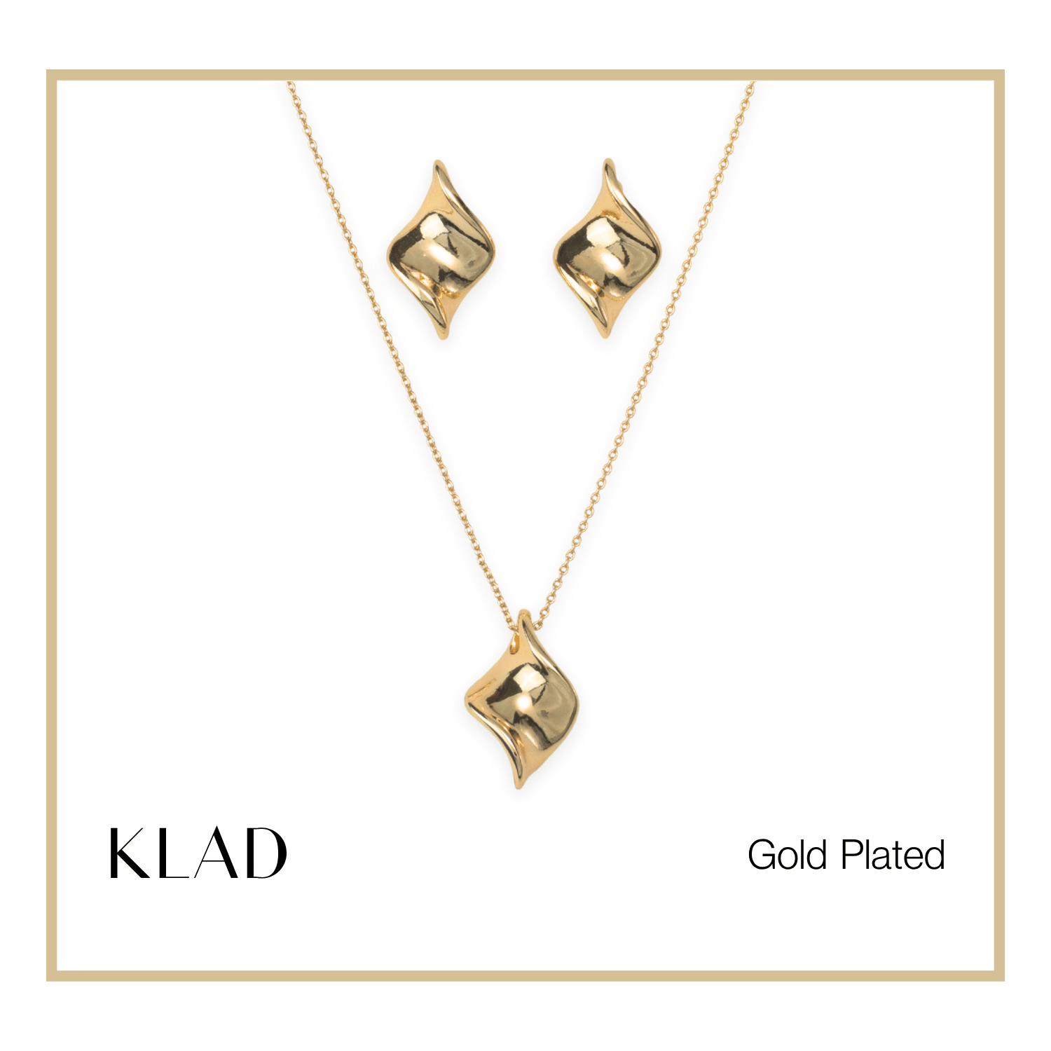 Dione Jewelry Set in Gold