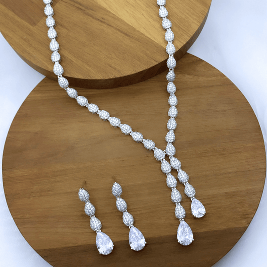 Edelyn Set in Rhodium