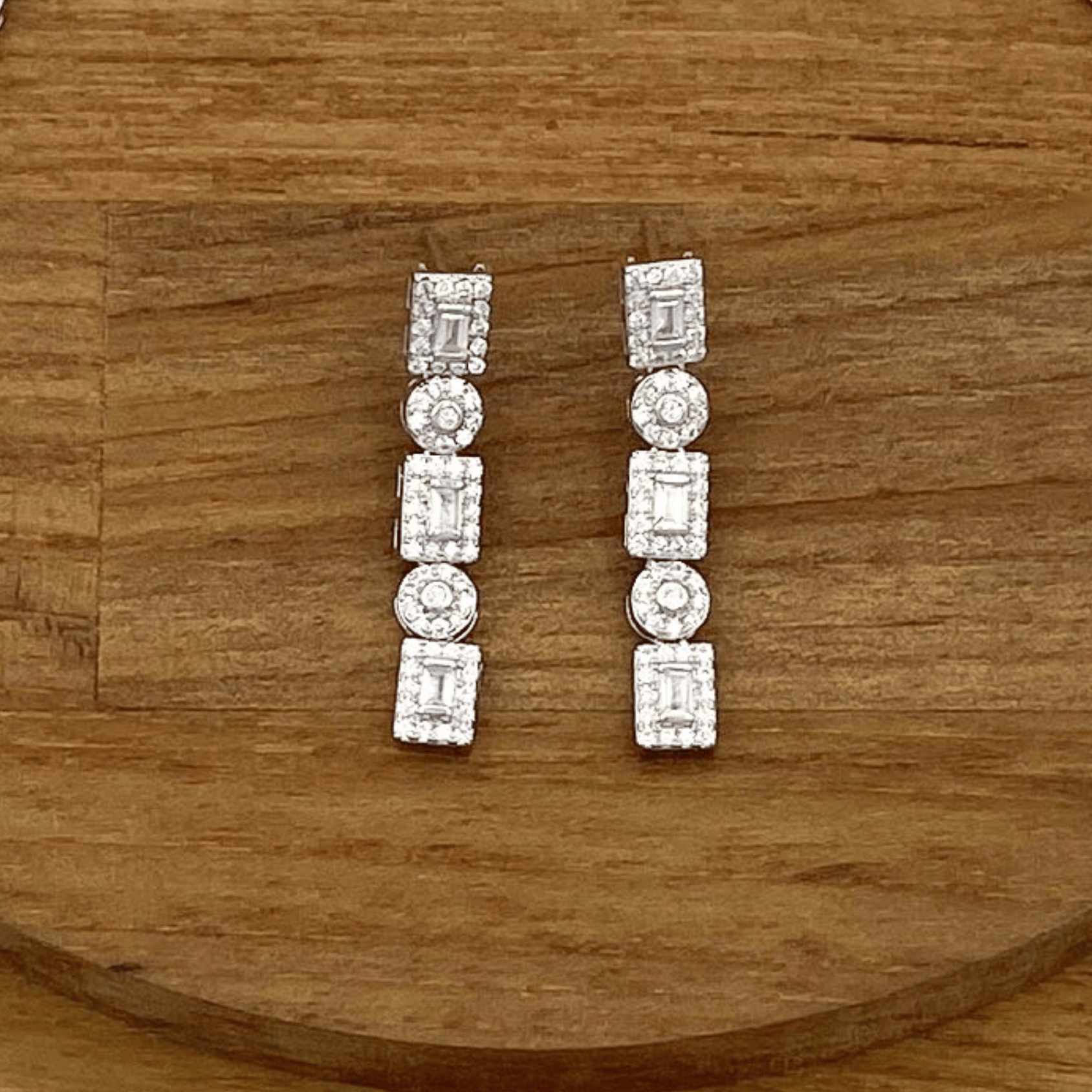 Eden Set in Rhodium