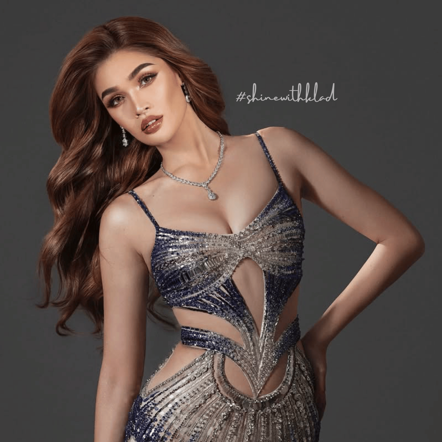 Elcie Set in Rhodium