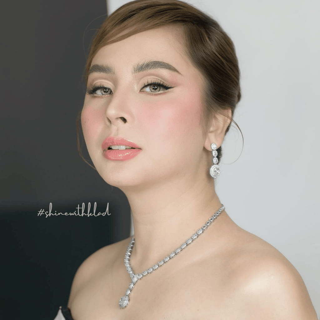 Elcie Set in Rhodium