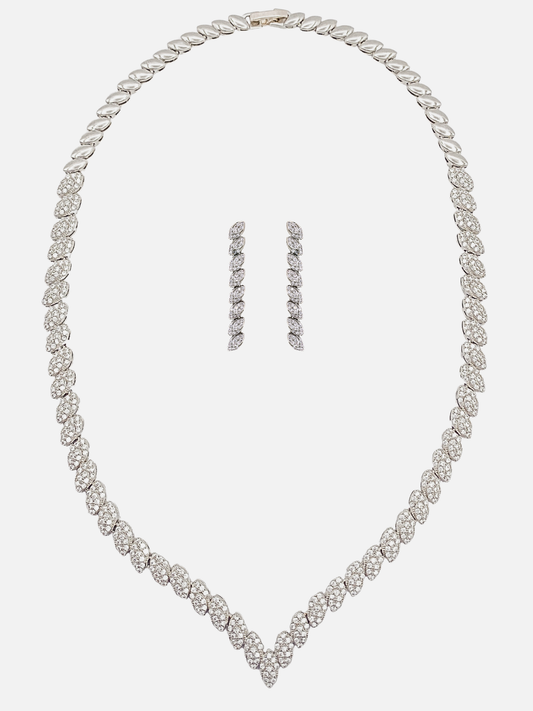 Elegance Occasion Set in Rhodium