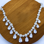 Elena Set in Rhodium