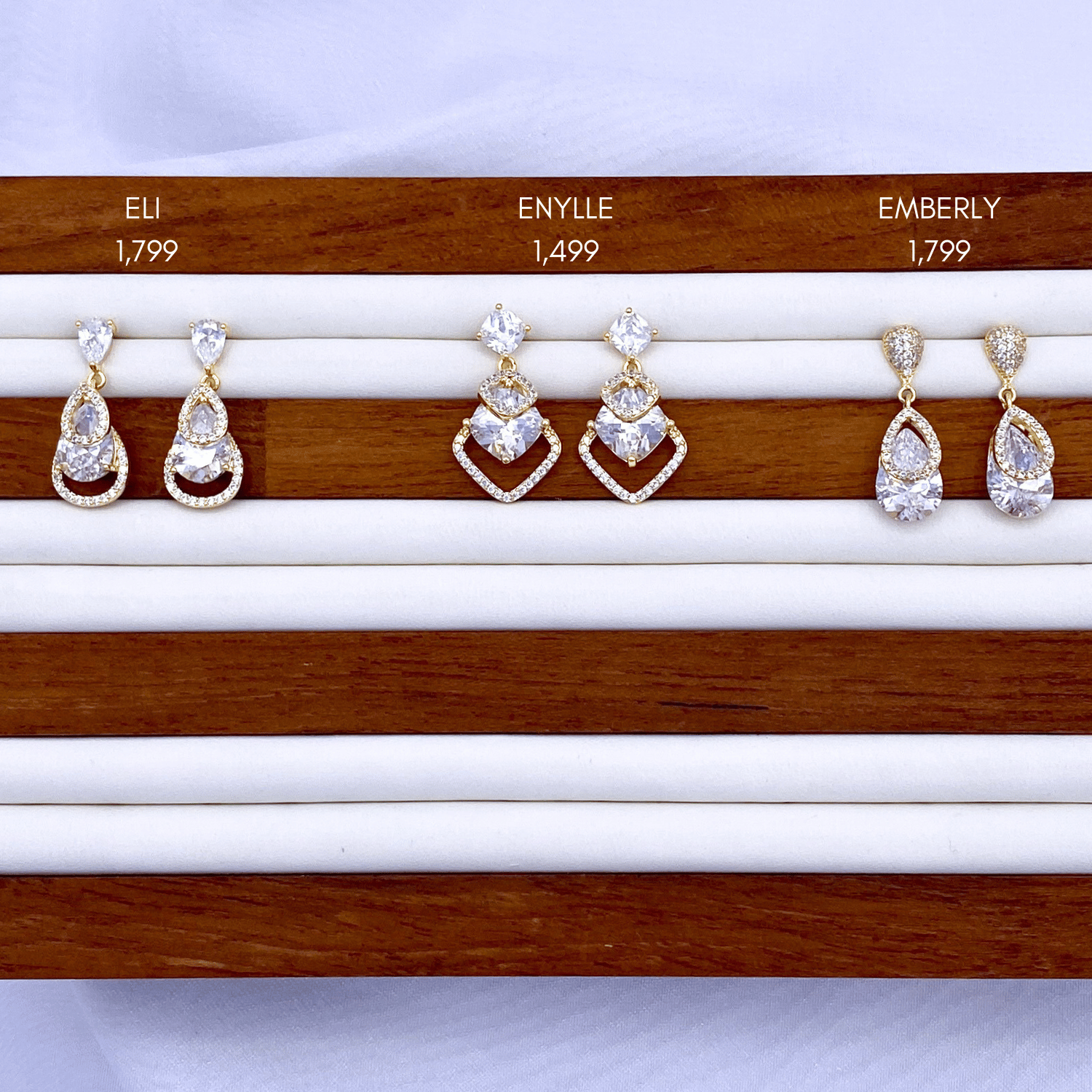 Eli, Enylle & Emberly in Gold