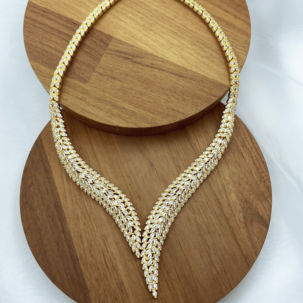 Eloize Necklace in Gold
