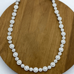 Emelie Set in Rhodium