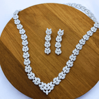 Erlyn Set in Rhodium