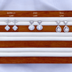 Estrella, Enid & Rhia in Rhodium