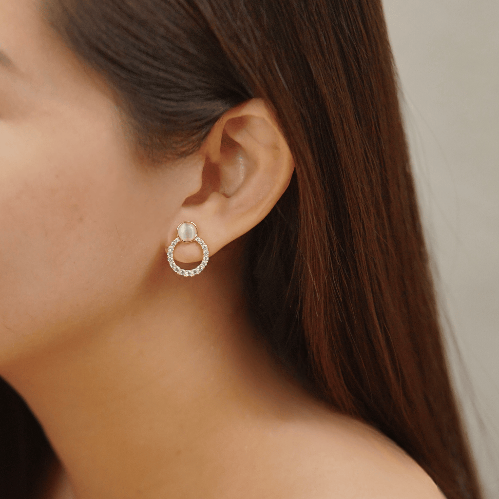 Erielle, Etta, Eileen, Eyanna, Evanna & Elia Earrings in Gold