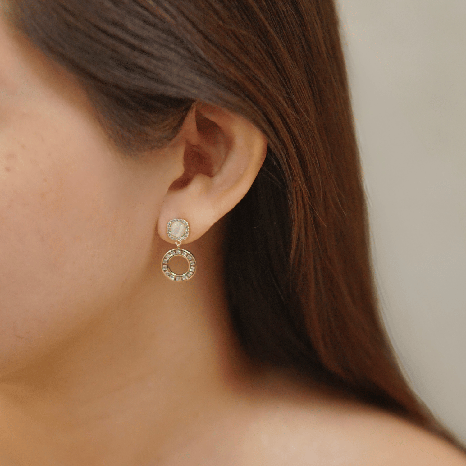 Erielle, Etta, Eileen, Eyanna, Evanna & Elia Earrings in Gold