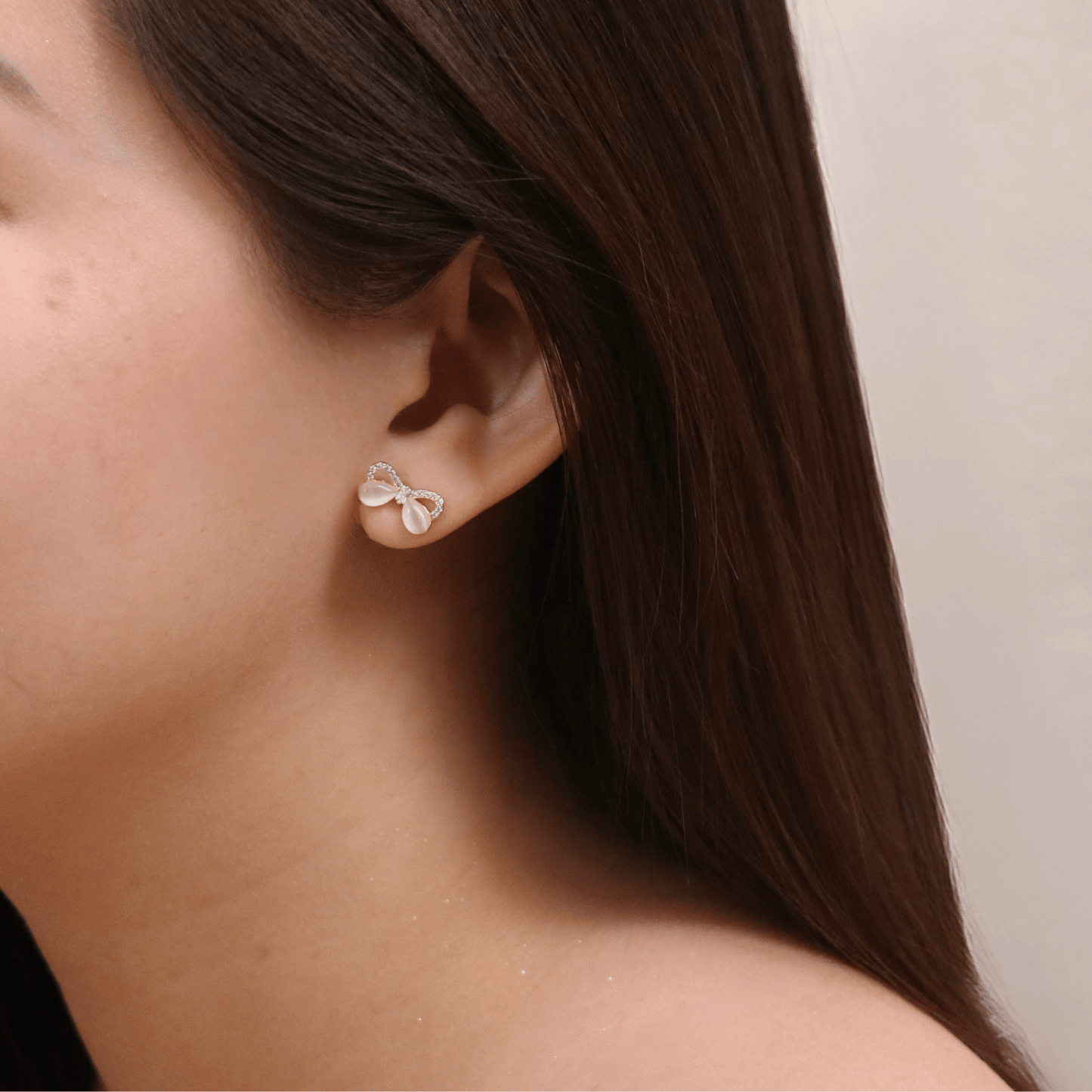 erielle, etta, eileen, eyanna, evanna & elia earrings in rose gold