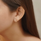 Erielle, Etta, Eileen, Eyanna, Evanna & Elia Earrings in Gold