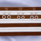 Emmie, Elodie & Eliza Earrings in Gold