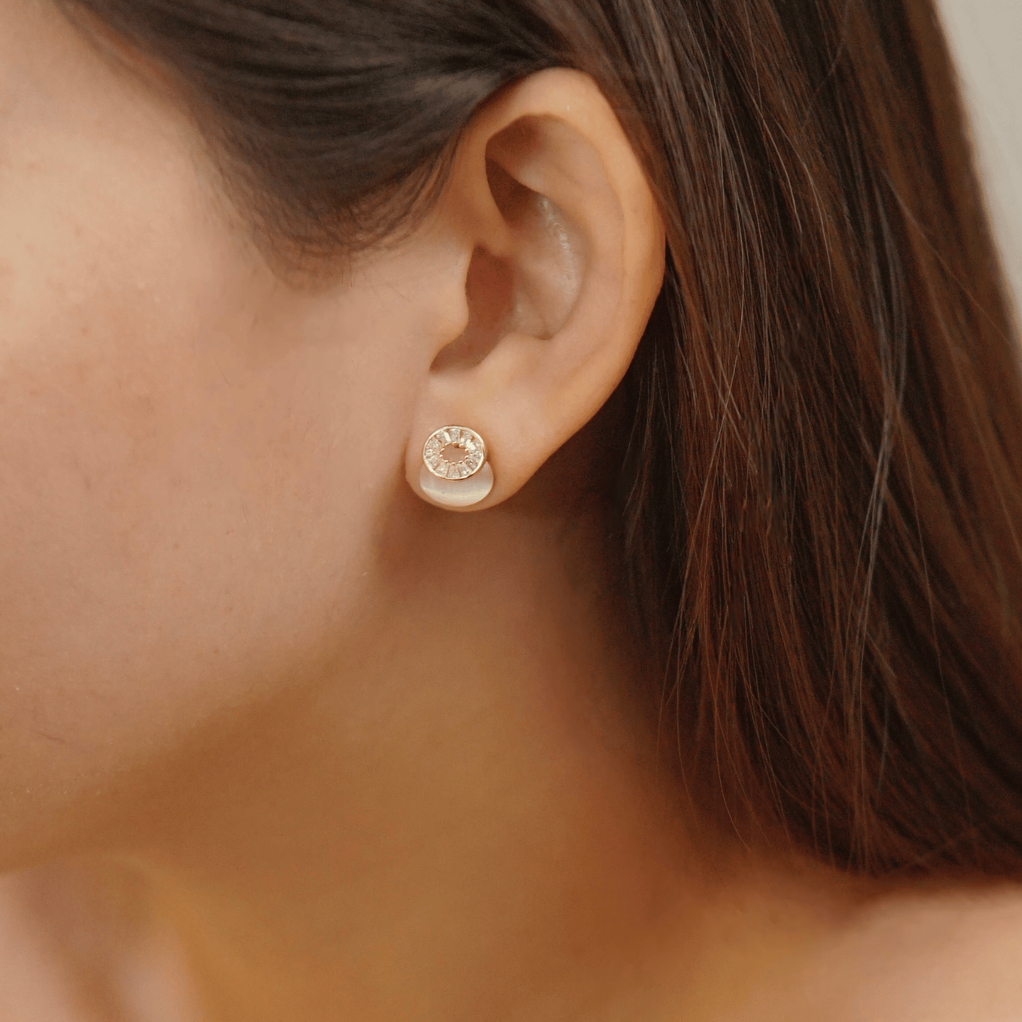 evanthe, ezisa & eza earrings in gold