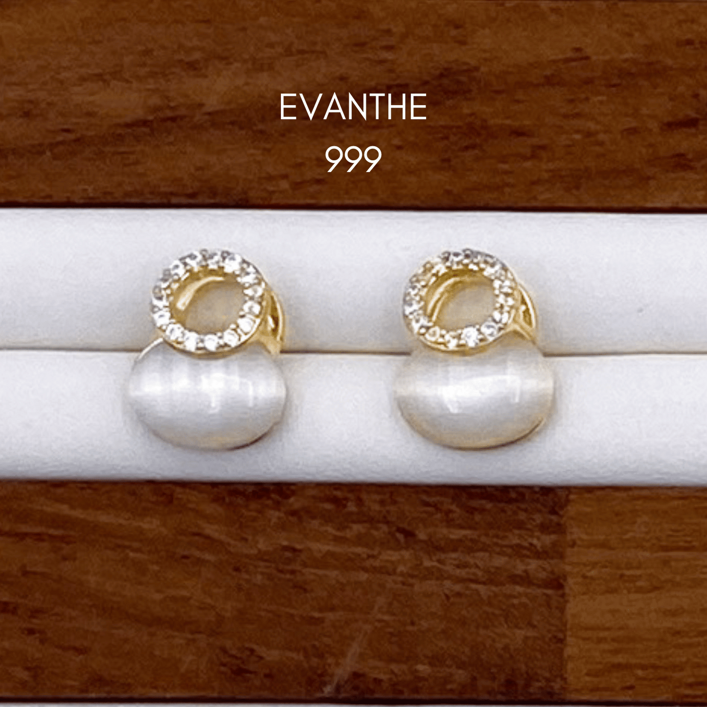 evanthe, ezisa & eza earrings in gold