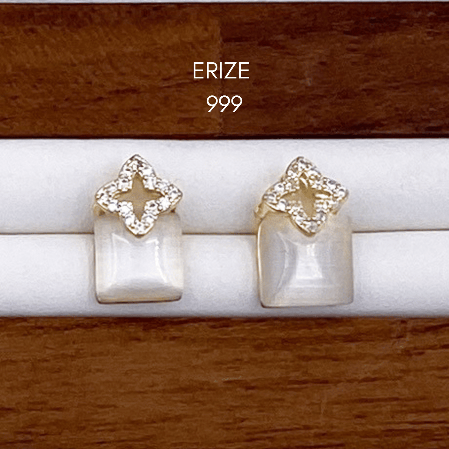 elowen, eowyn, everie, erize, emie & eleni earrings in gold