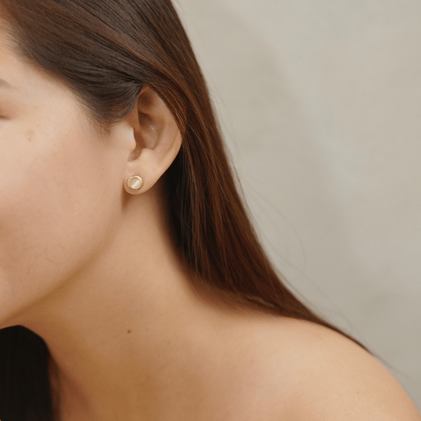 elle, eva & eleanora earrings in gold