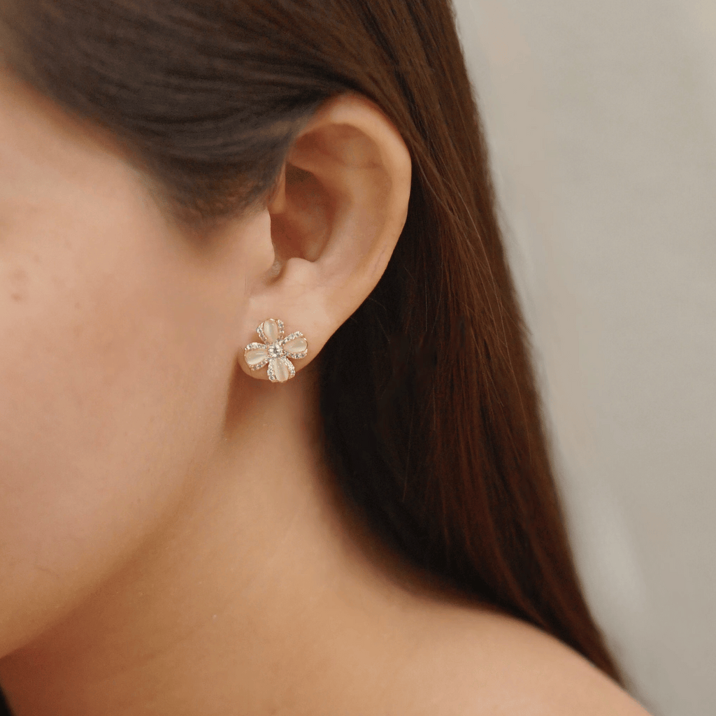 Elliope, Emeline, Evalina, Eisther, Erich & Erin Earrings in Gold