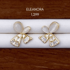 Elle, Eva & Eleanora Earrings in Gold