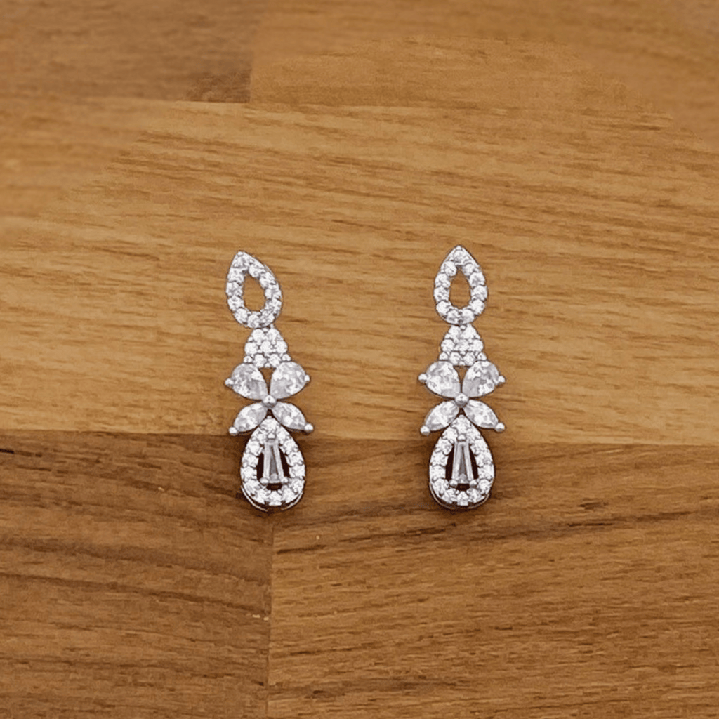Glyssara Set in Rhodium