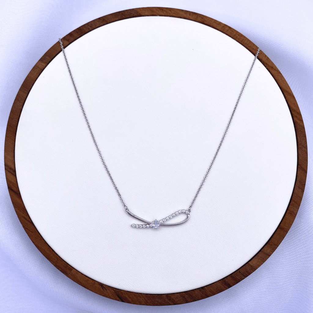 Haelith Necklace in Rhodium