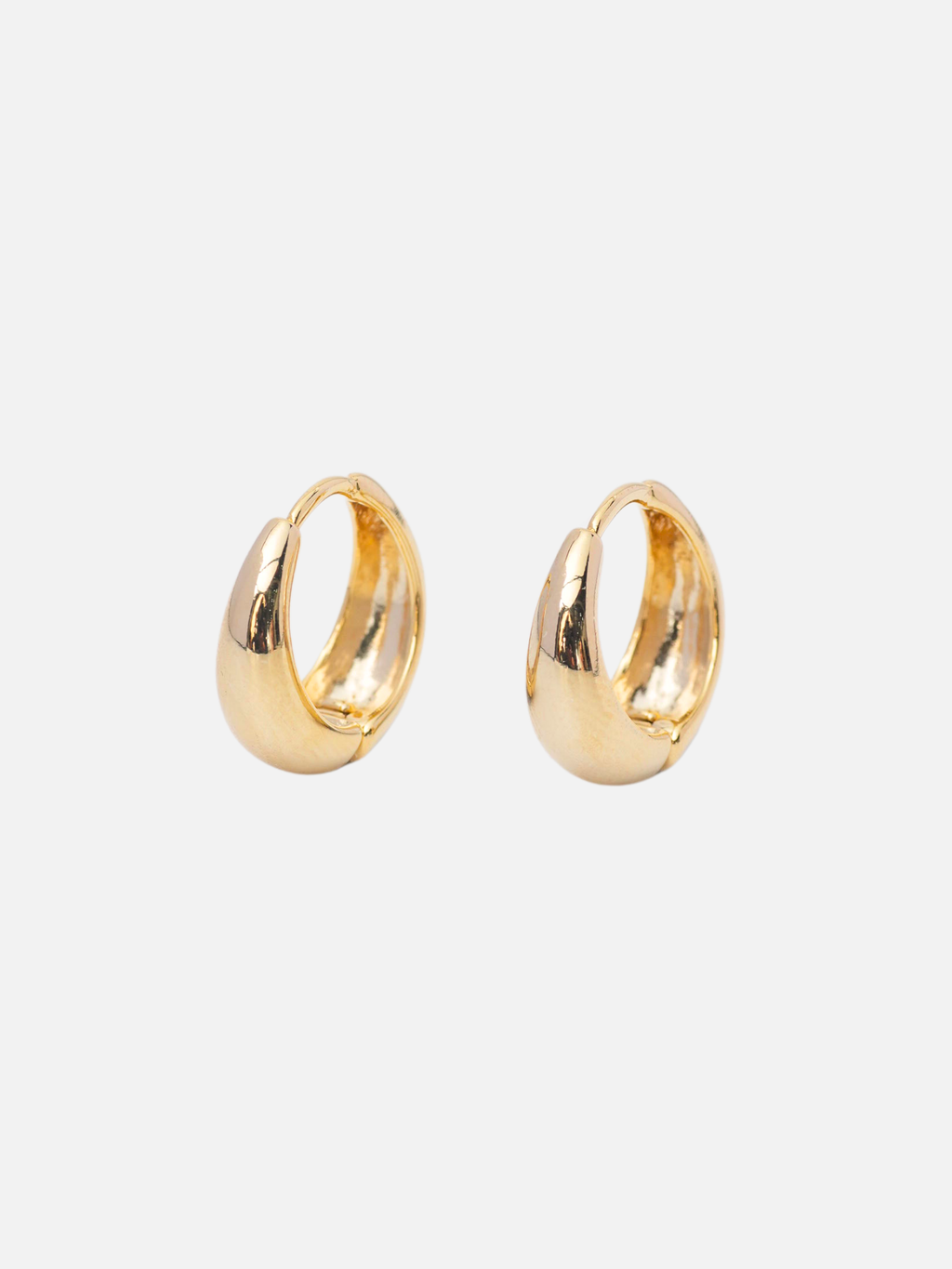 Hattie Hoops in Gold