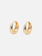 Hattie Hoops in Gold