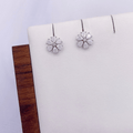 Janira Earrings in Rhodium