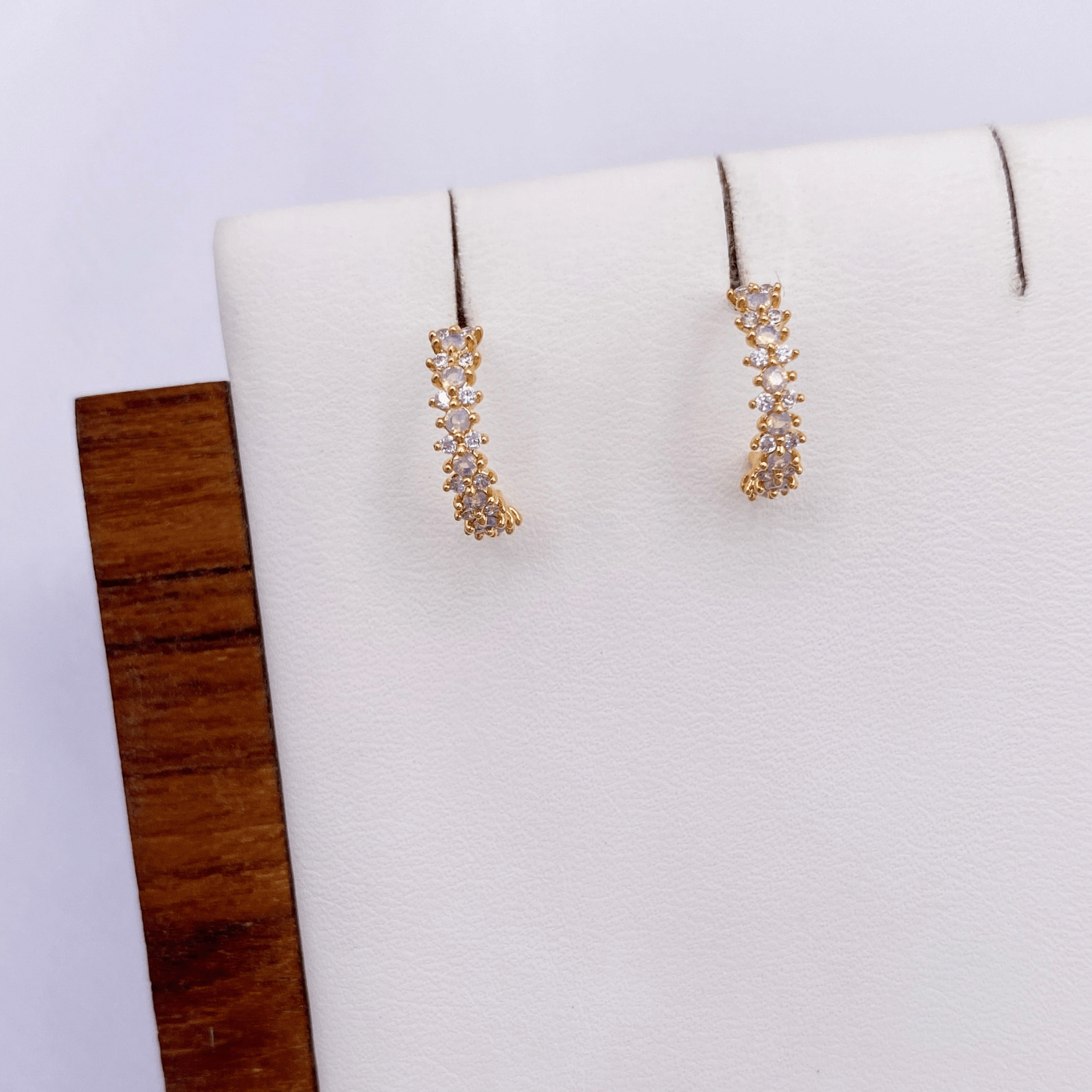 Jendara Earrings in Gold