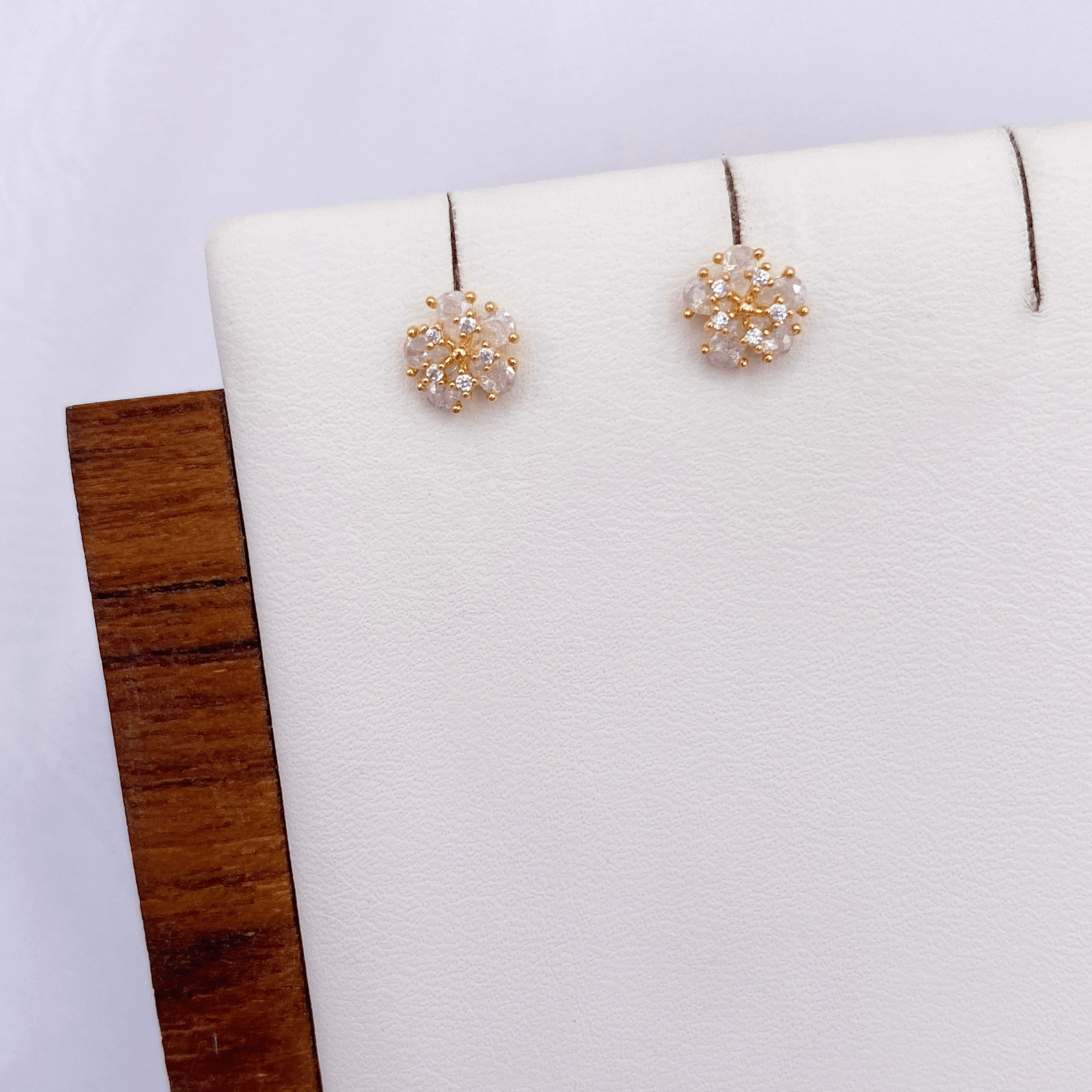 Jenica Earrings in Gold
