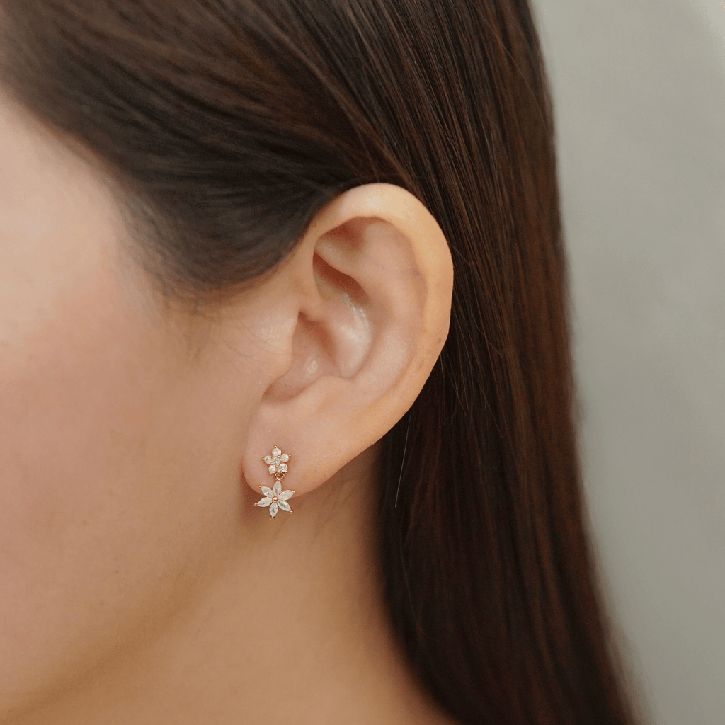 Jerae Earrings in Gold