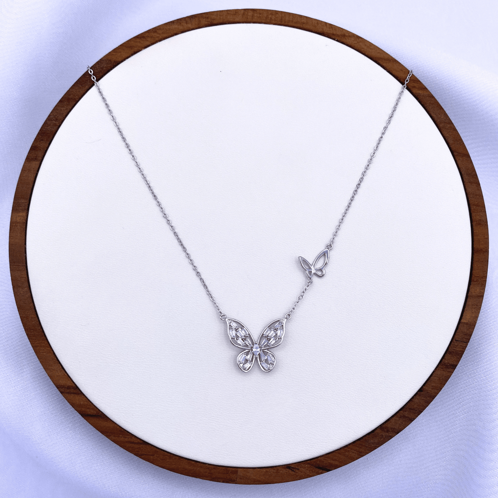 Kailani Necklace in Rhodium