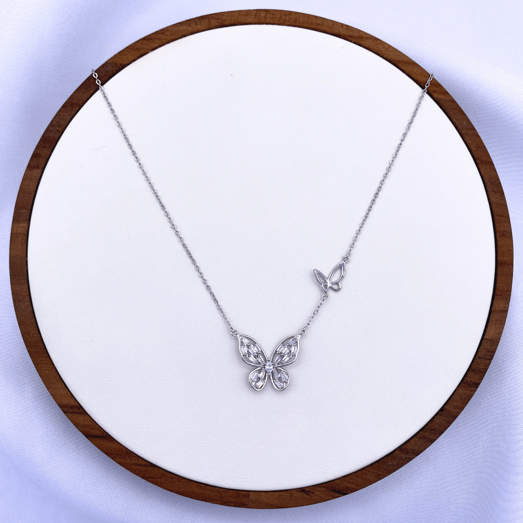 Kailani Necklace in Rhodium