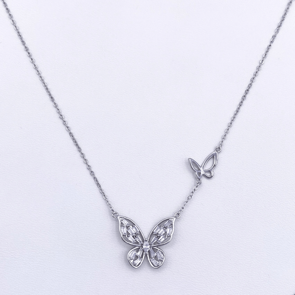 Kailani Necklace in Rhodium