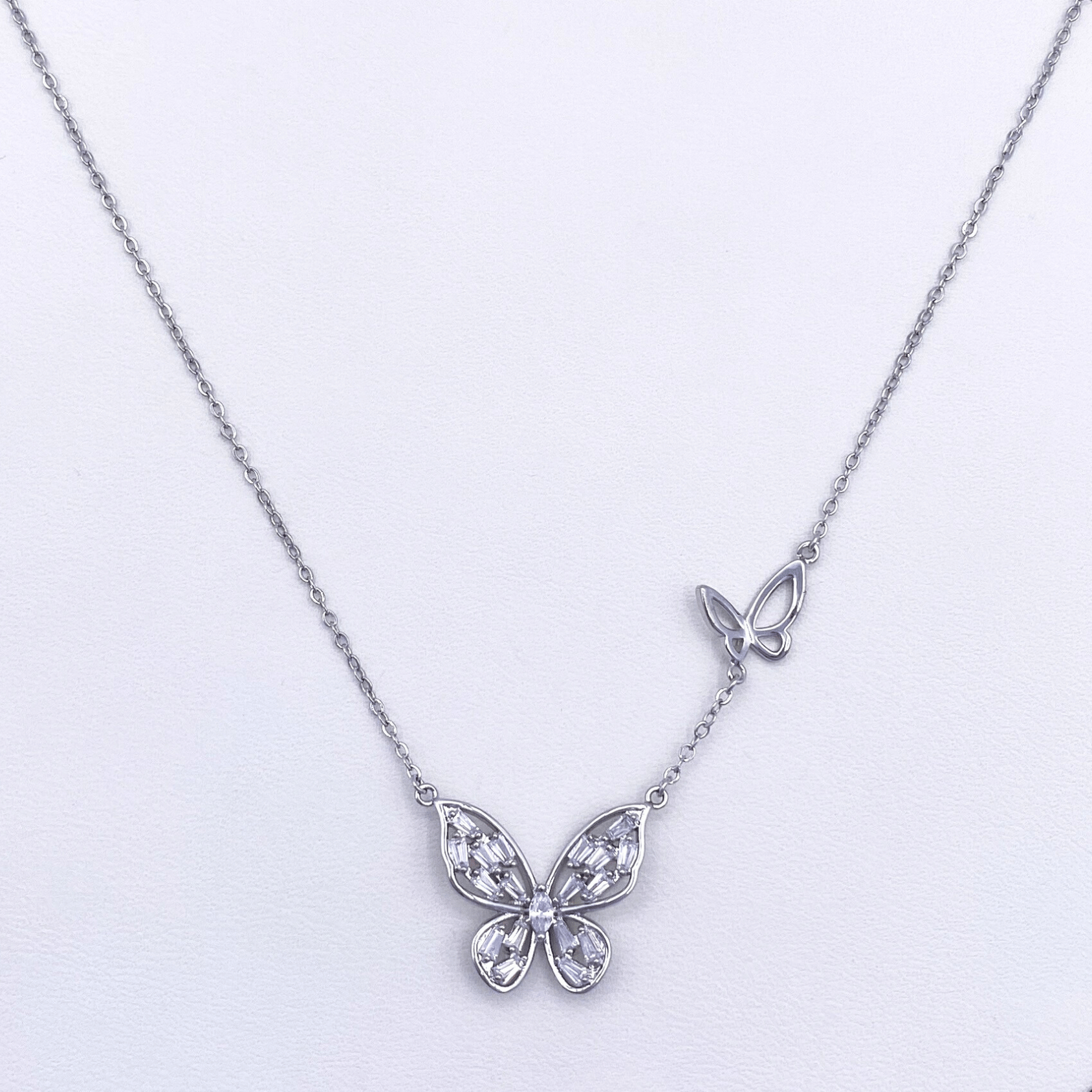 Kailani Necklace in Rhodium