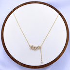 Kaixie Necklace in Gold